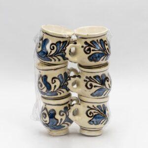 Set 6 cescute din ceramica
