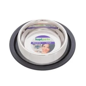 Castron inox pentru pisici, Ø12 cm, 230 ml