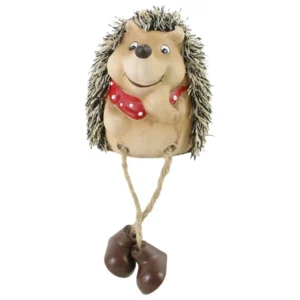 Figurina Arici din ceramica 9 CM, cu picioare mobile