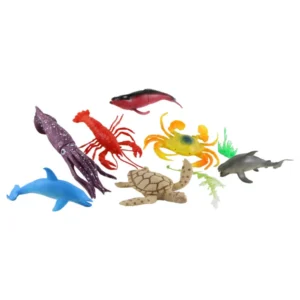 Set 7 animale marine din cauciuc